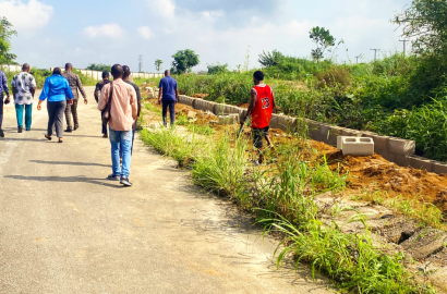 Ongoing Fencing & Gatehouse Construction at Kudos Estate, Port Harcourt