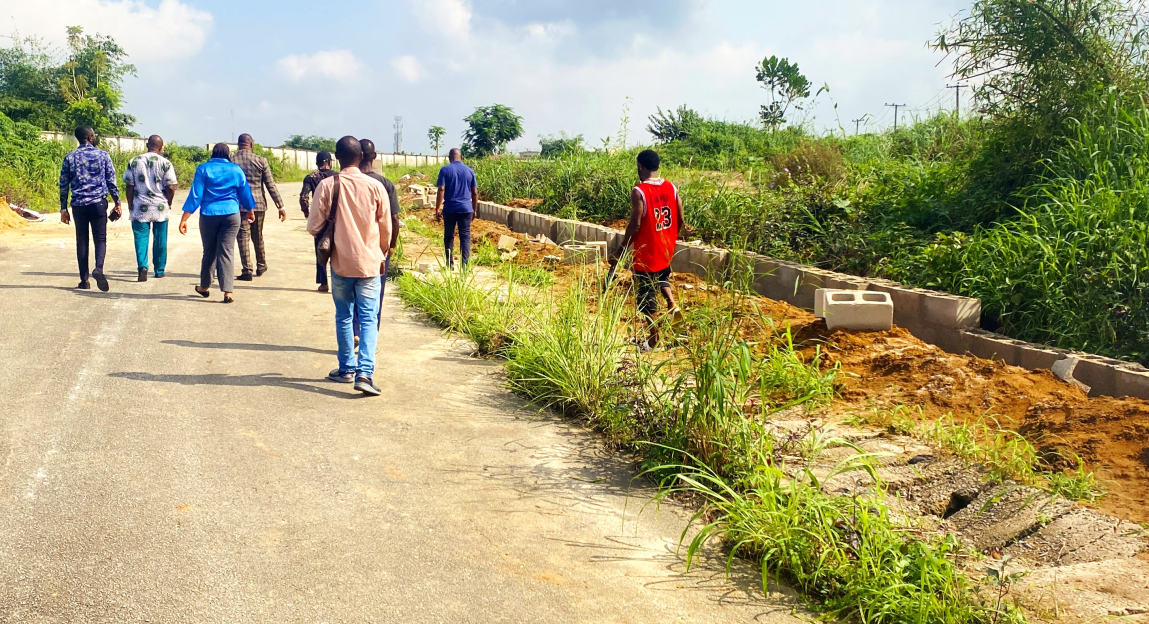 Ongoing Fencing & Gatehouse Construction at Kudos Estate, Port Harcourt