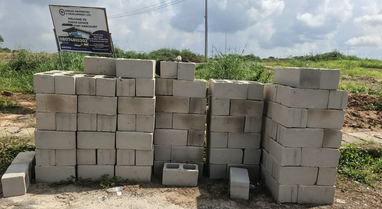 Ongoing Fencing & Gatehouse Construction at Kudos Estate, Port Harcourt